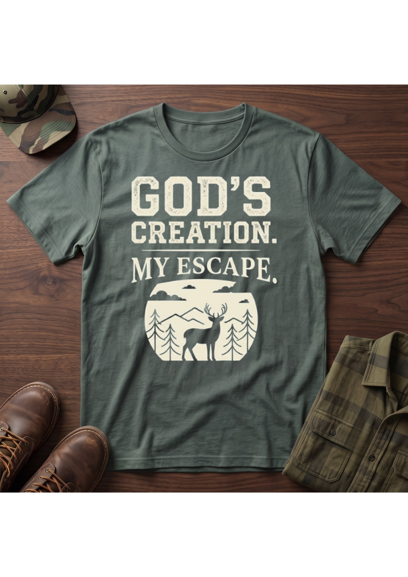 God's Creation, My Escape T-Shirt