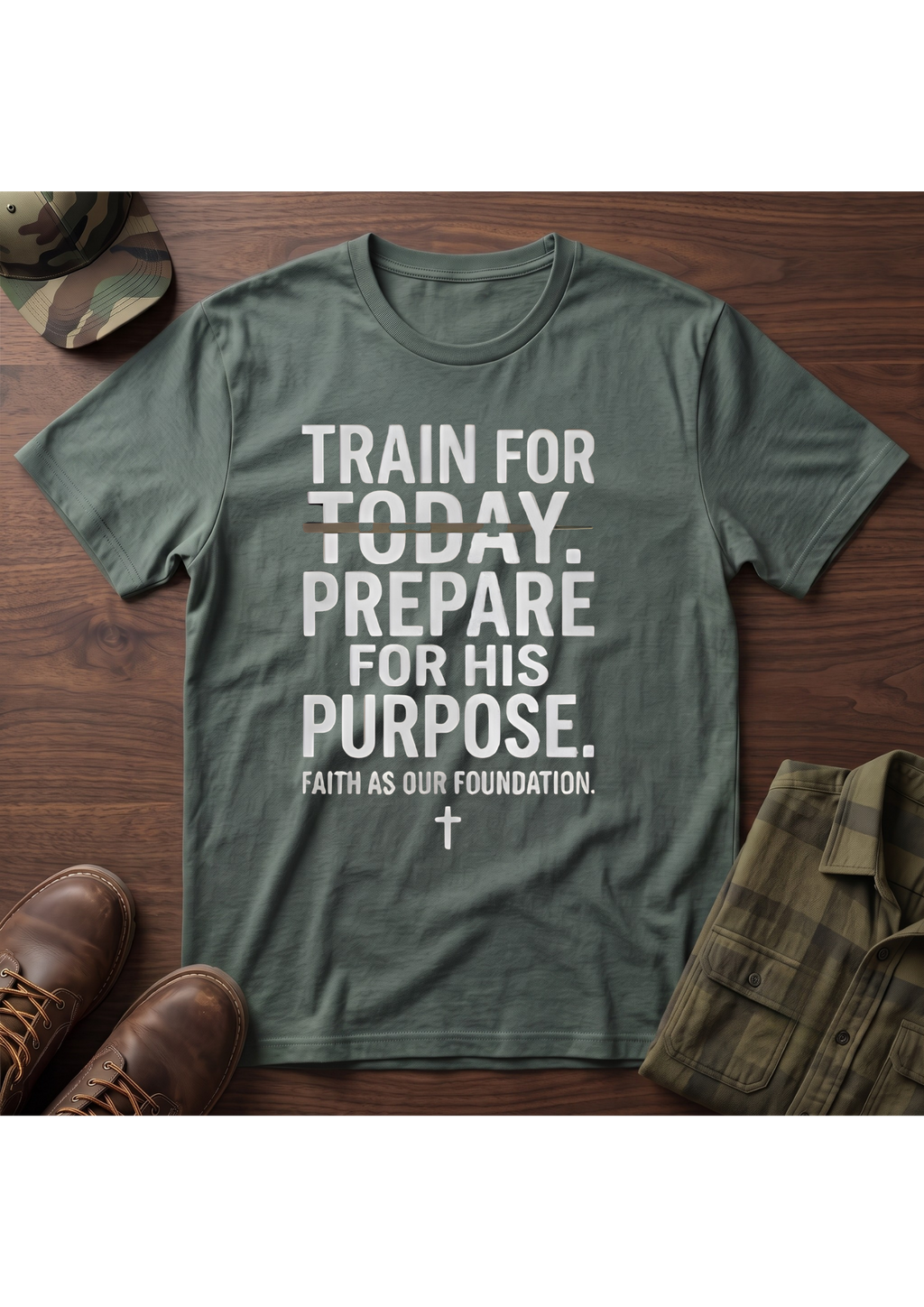 Train for Today, Prepare for His Purpose T-Shirt