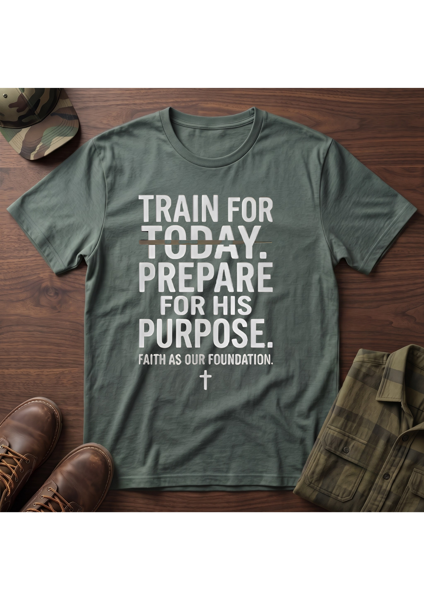Train for Today, Prepare for His Purpose T-Shirt