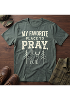 My Favorite Place to Pray T-Shirt