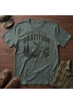 HUNT WITH GRATITUDE T-SHIRT