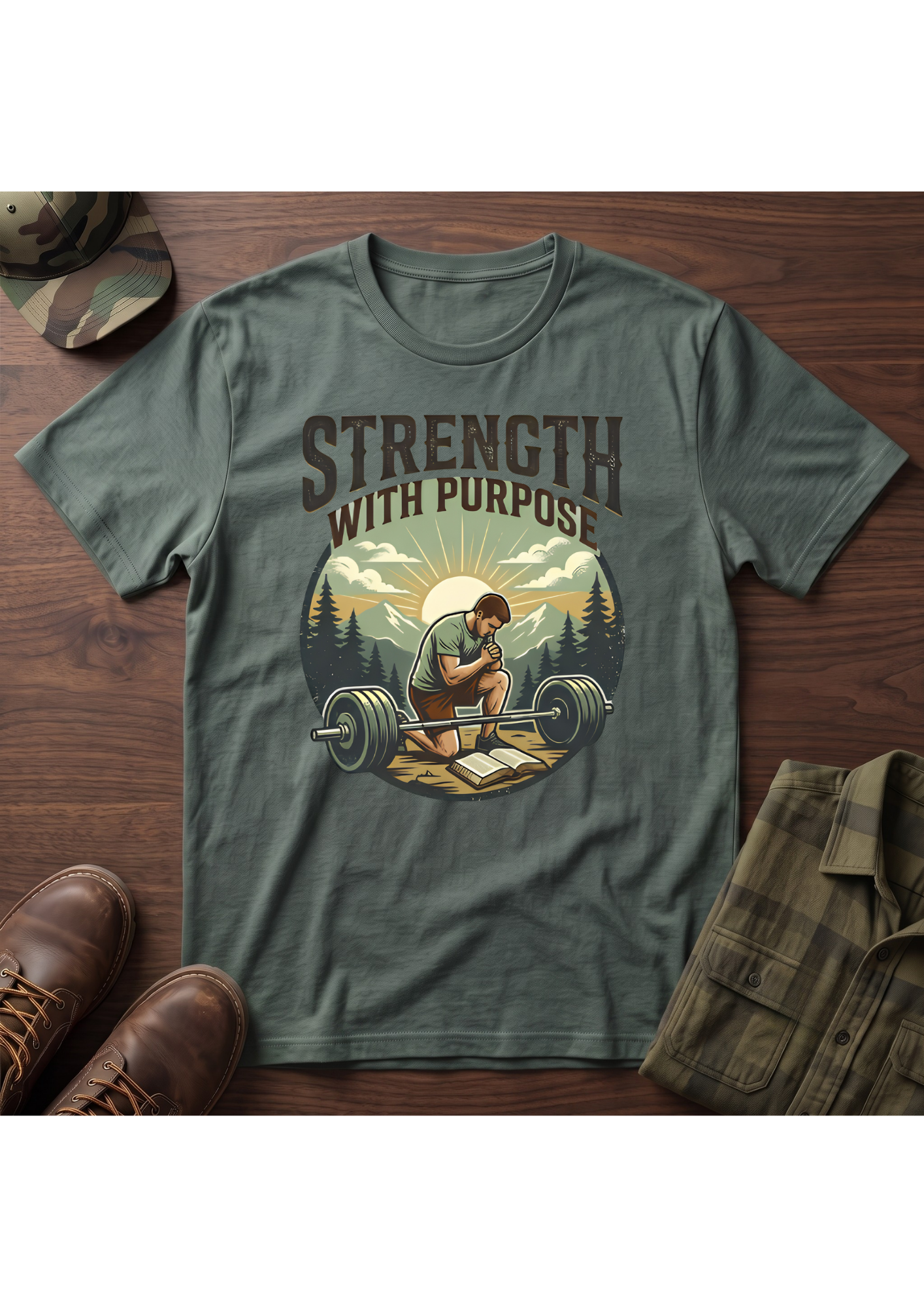 Strength with Purpose Prayer T-Shirt