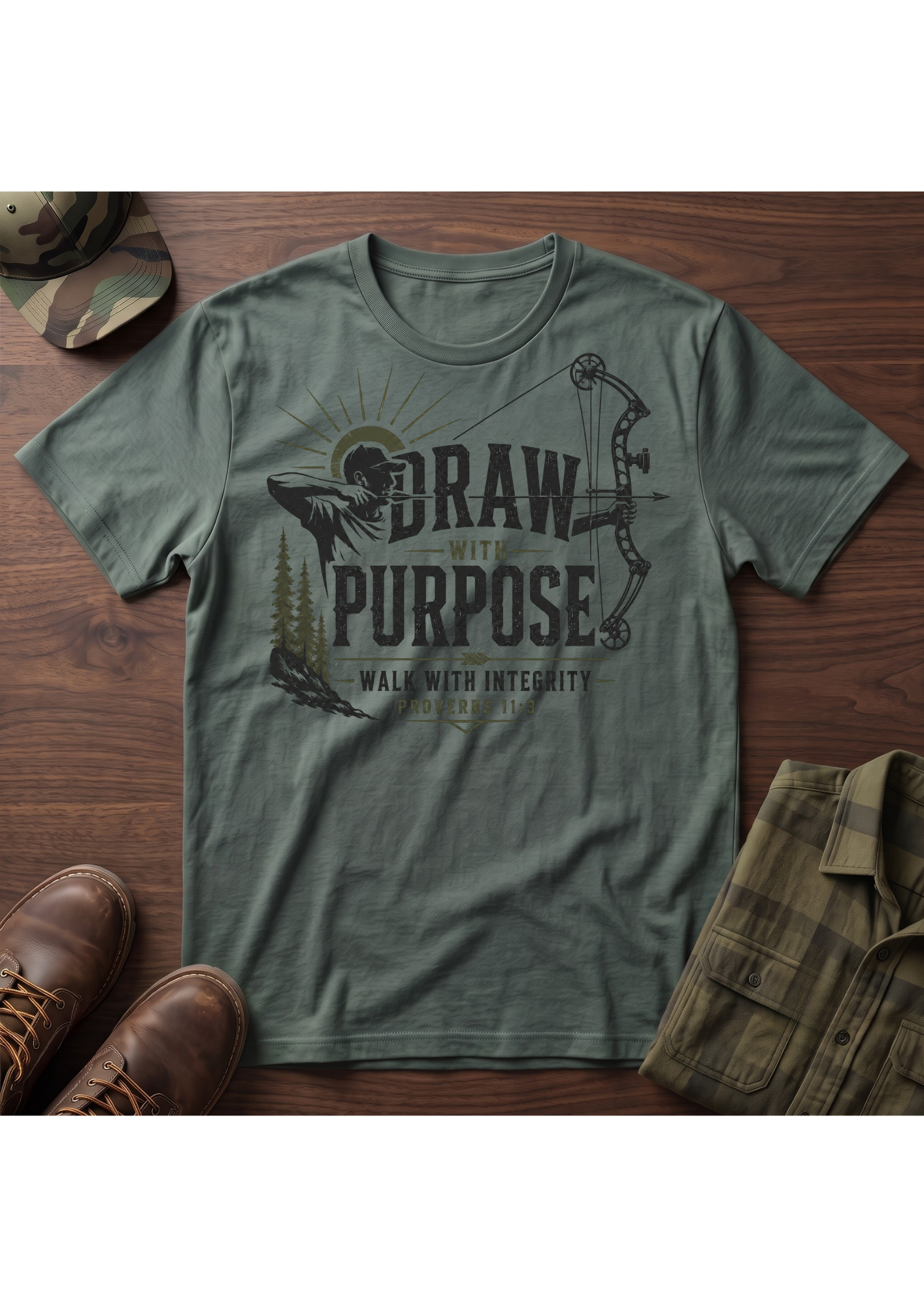 PROVERBS 11:3 T-SHIRT