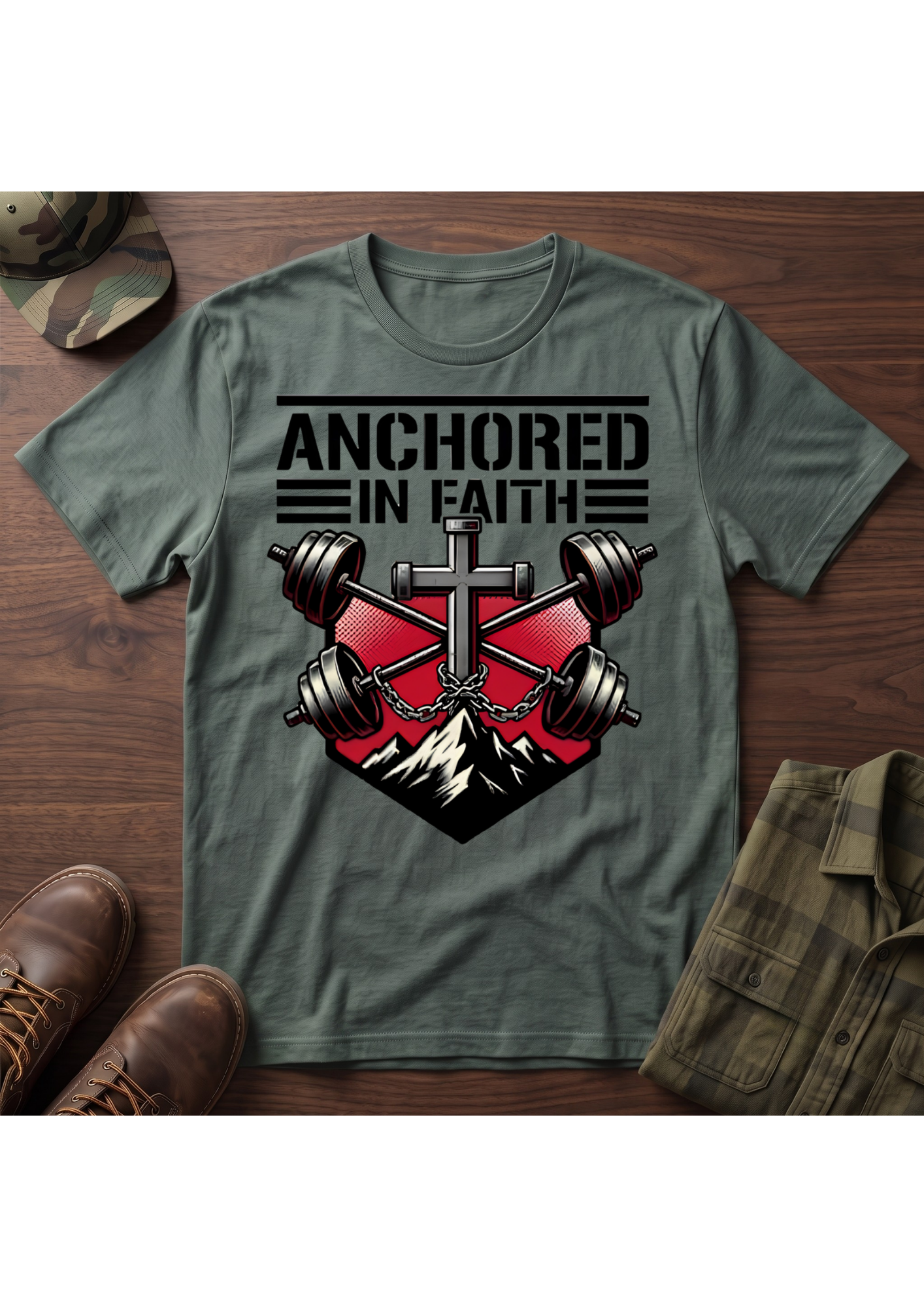 Anchored in Faith T-Shirt