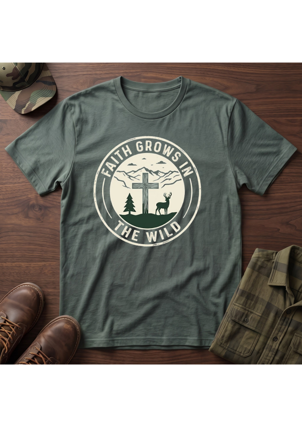 Faith Grows in the Wild T-Shirt