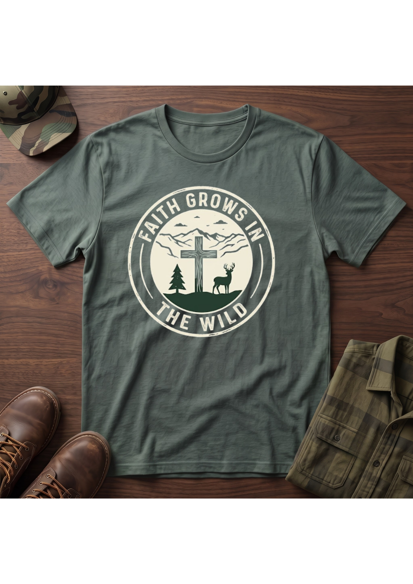 Faith Grows in the Wild T-Shirt