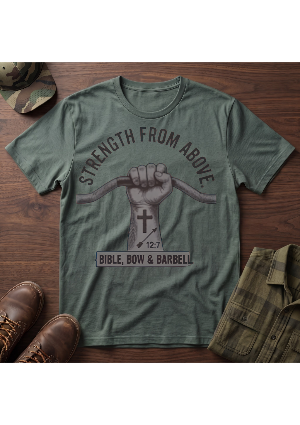 Strength From Above T-Shirt