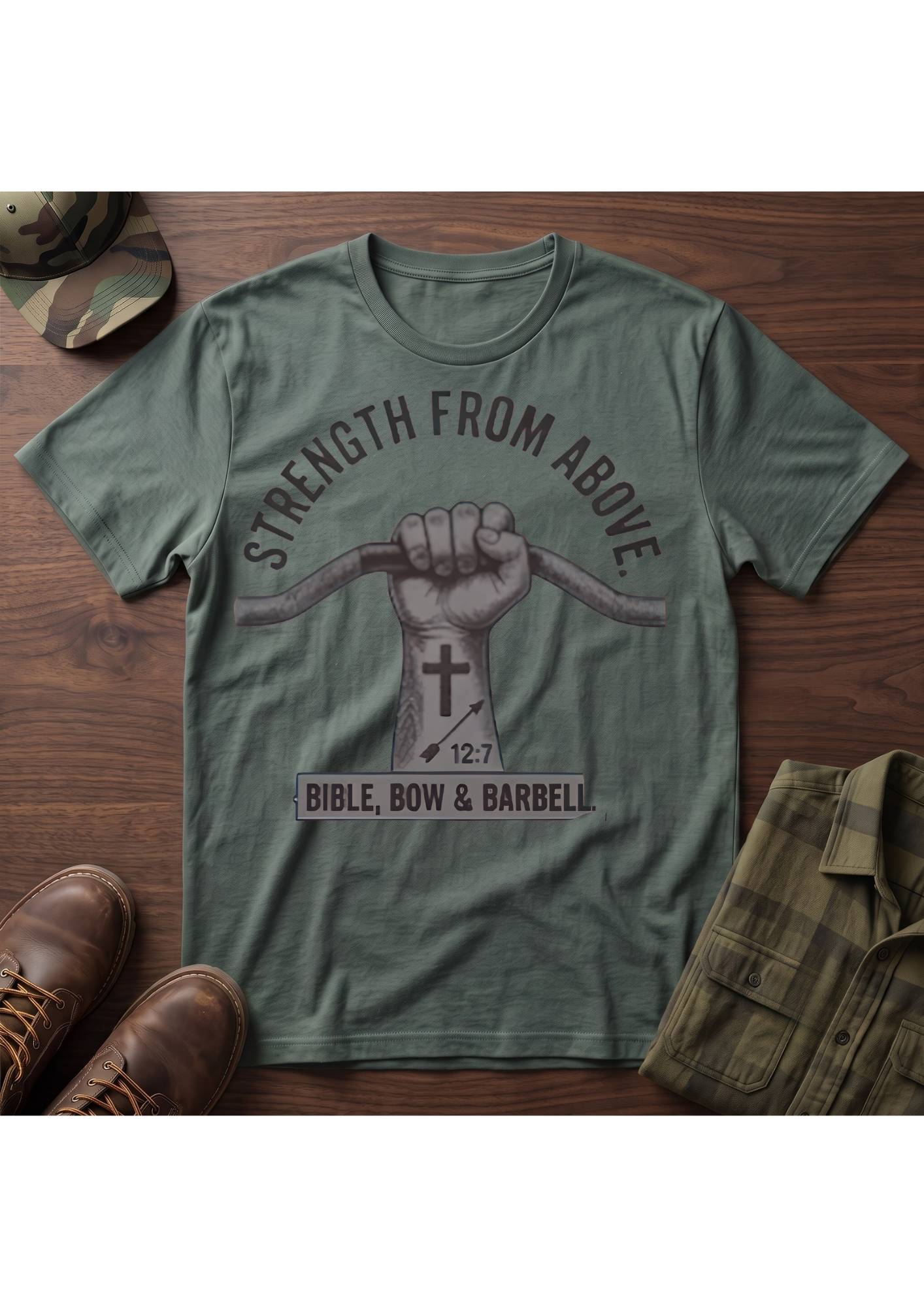 Strength From Above T-Shirt