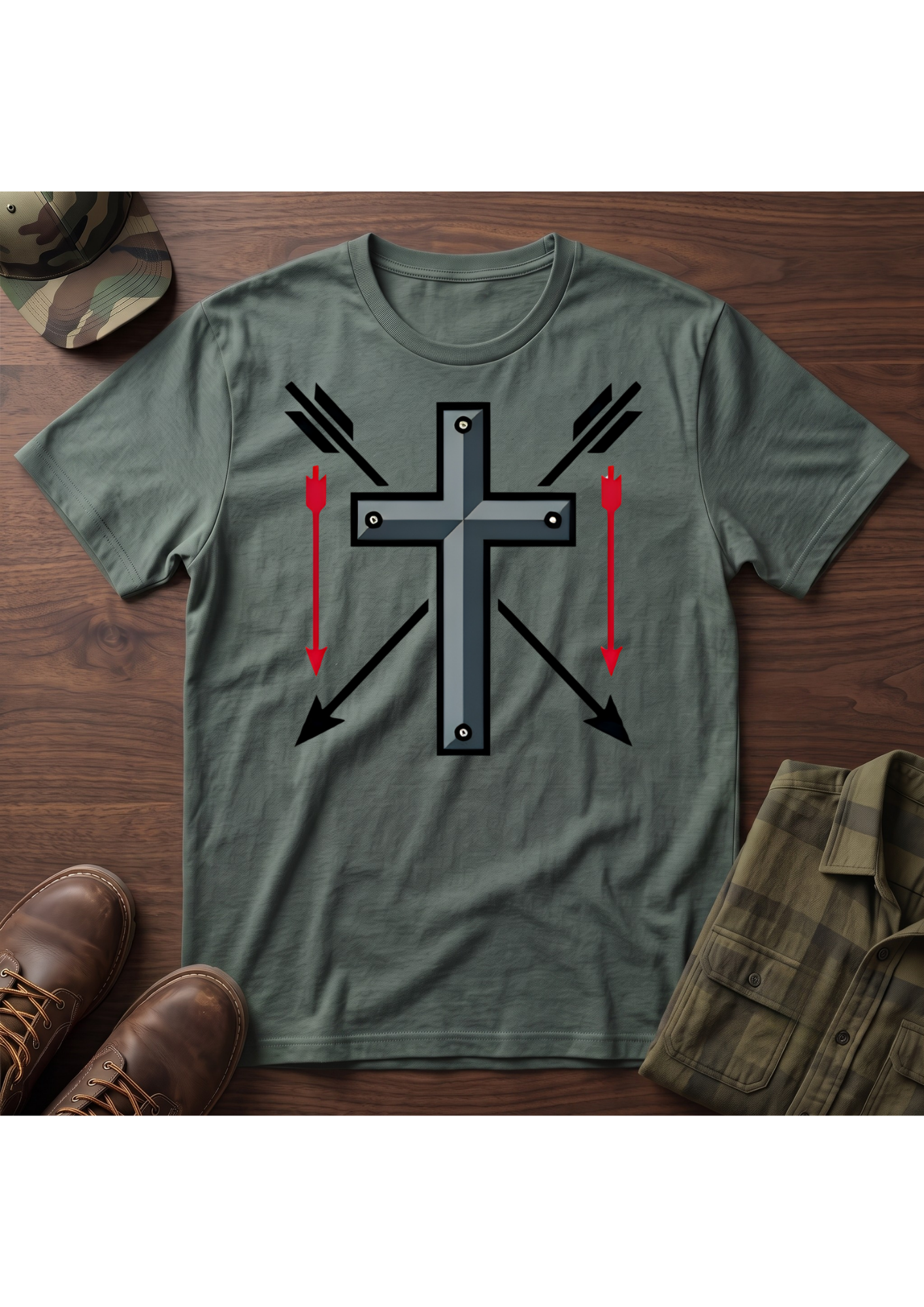 Cross and Arrows T-Shirt