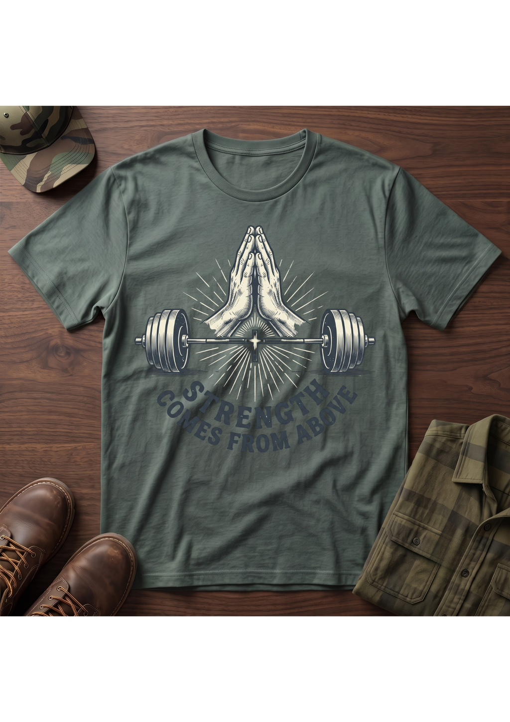 Strength from Above T-Shirt
