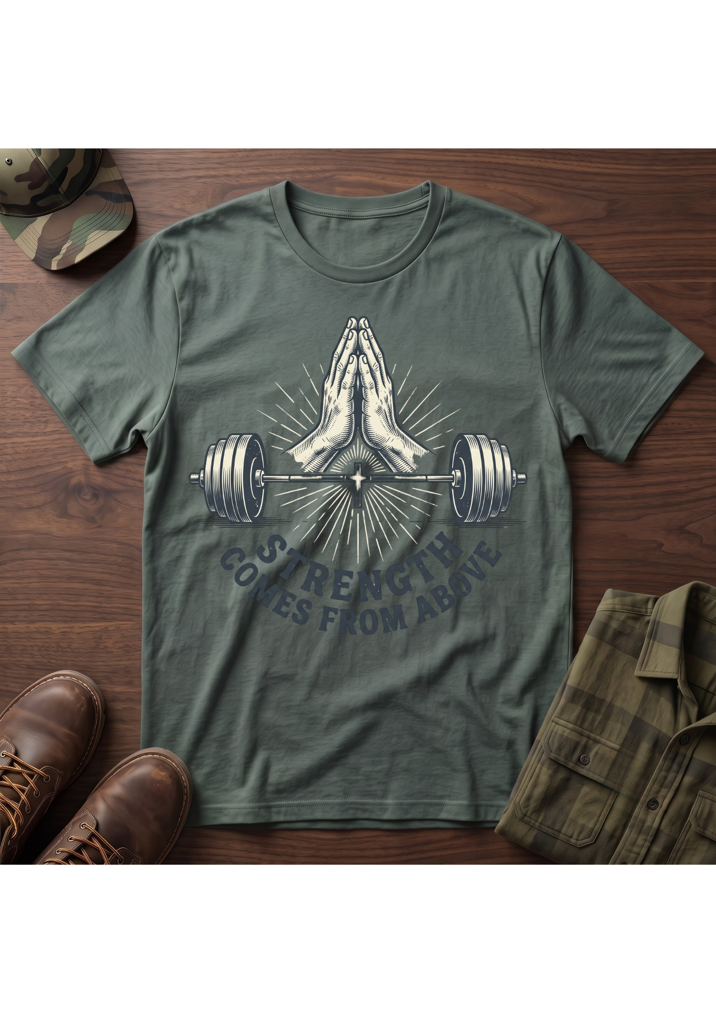 Strength from Above T-Shirt