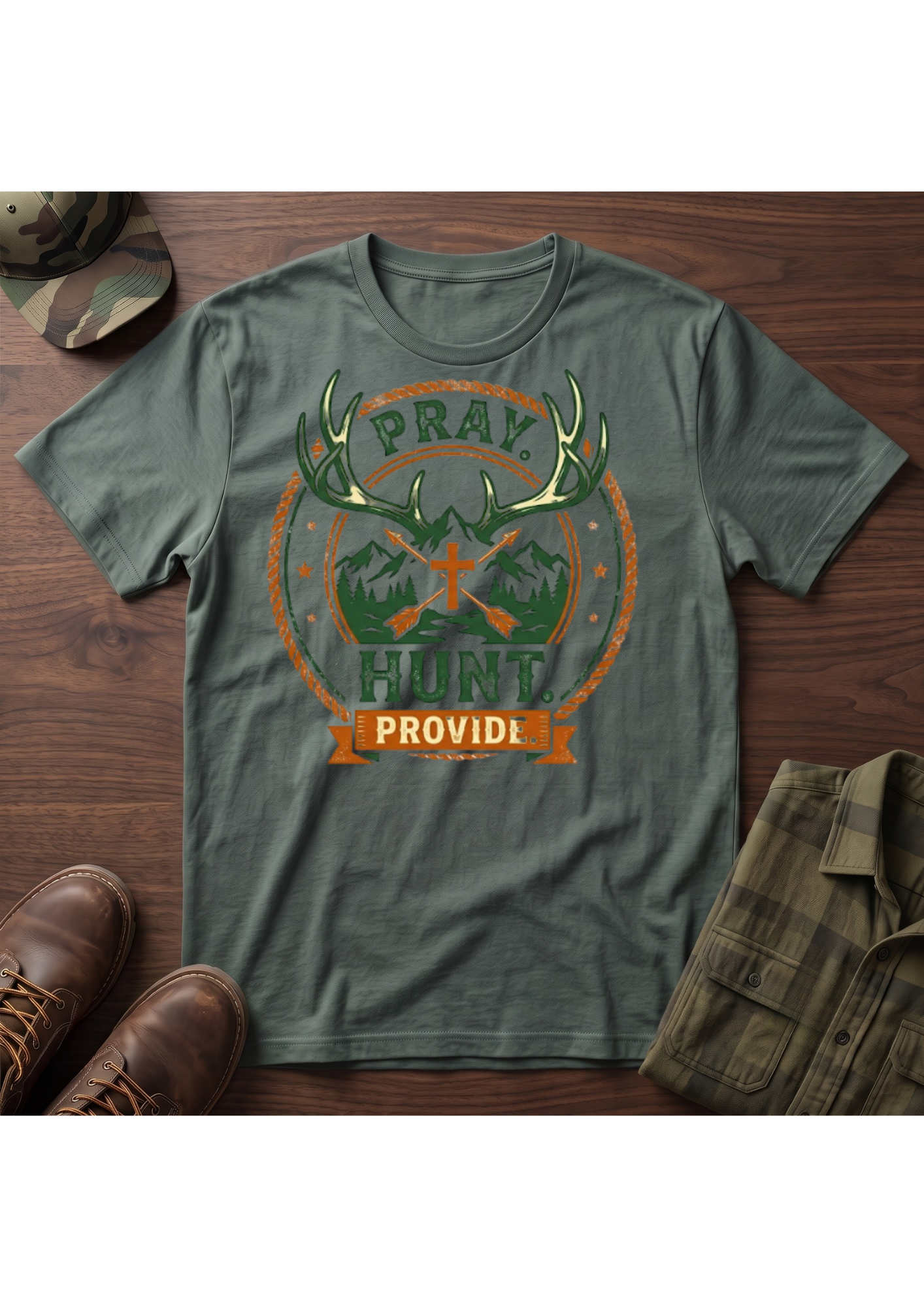 Pray, Hunt, Provide T-Shirt
