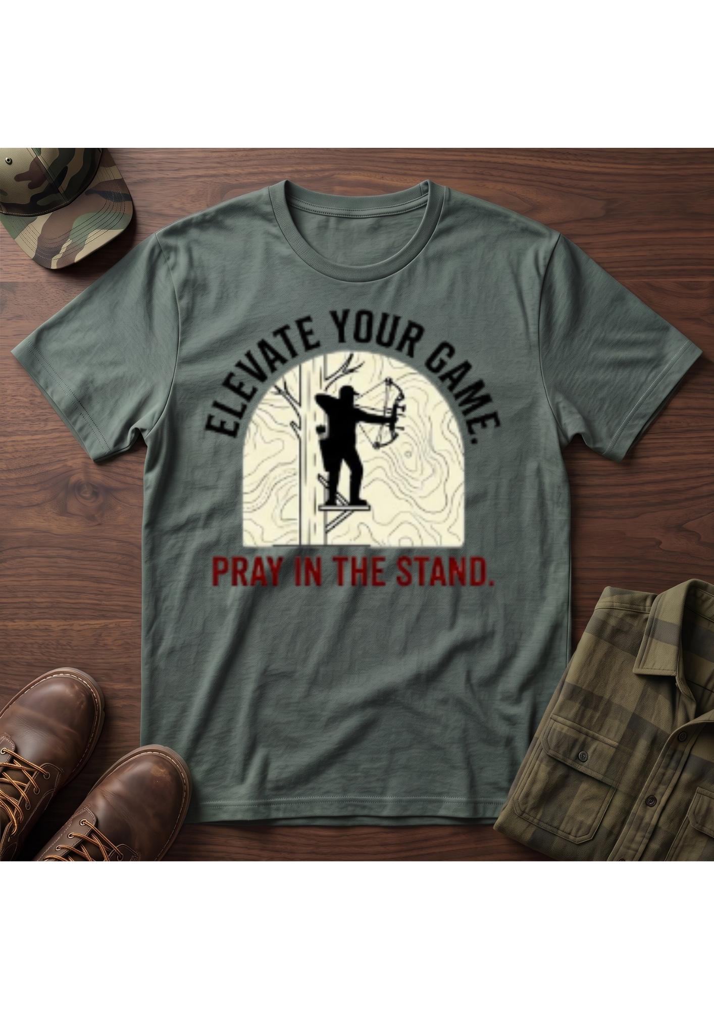 Elevate Your Game, Pray in the Stand T-Shirt