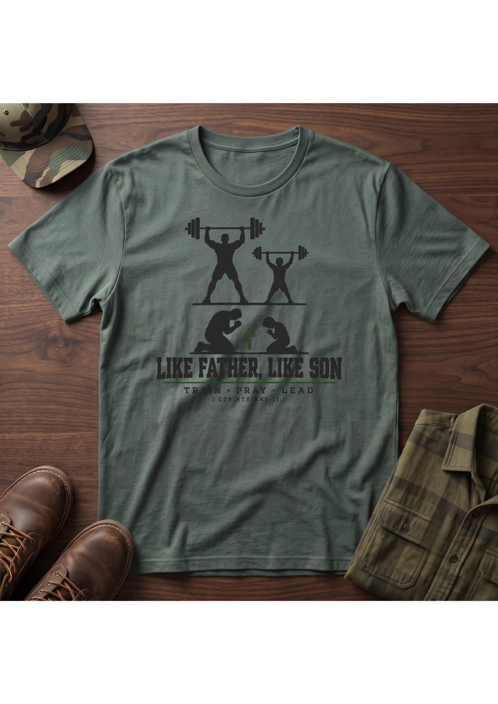 Father Son Lifter T-Shirt