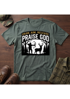 Draw, Aim, Release, Praise God T-Shirt