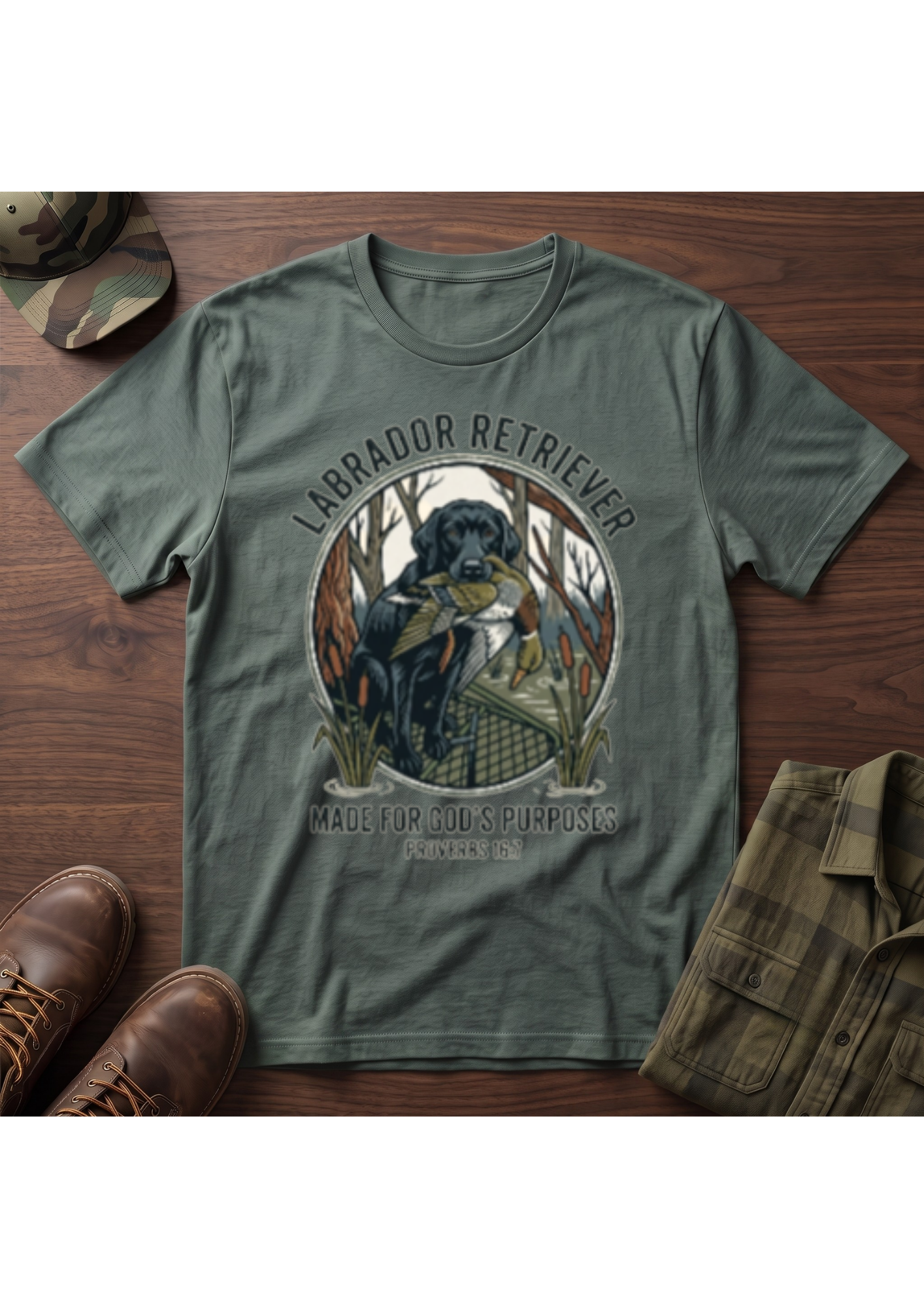 Waterfowl Labrador Retriver T-Shirt