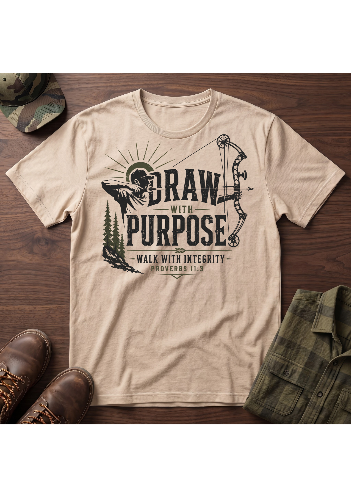 PROVERBS 11:3 T-SHIRT