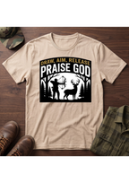 Draw, Aim, Release, Praise God T-Shirt