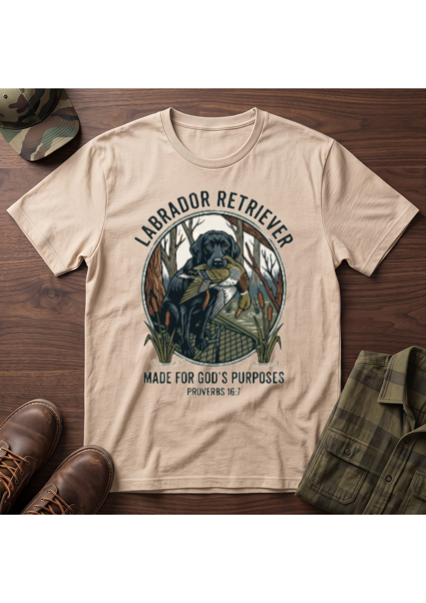 Waterfowl Labrador Retriver T-Shirt