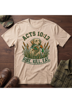 Rise, Kill, Eat Waterfowl Retriever T-Shirt