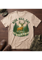 Rise, Kill, Eat Buck Painting T-Shirt