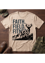 Faith, Field, Fitness T-Shirt