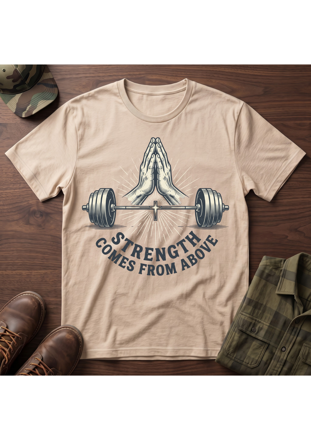 Strength from Above T-Shirt