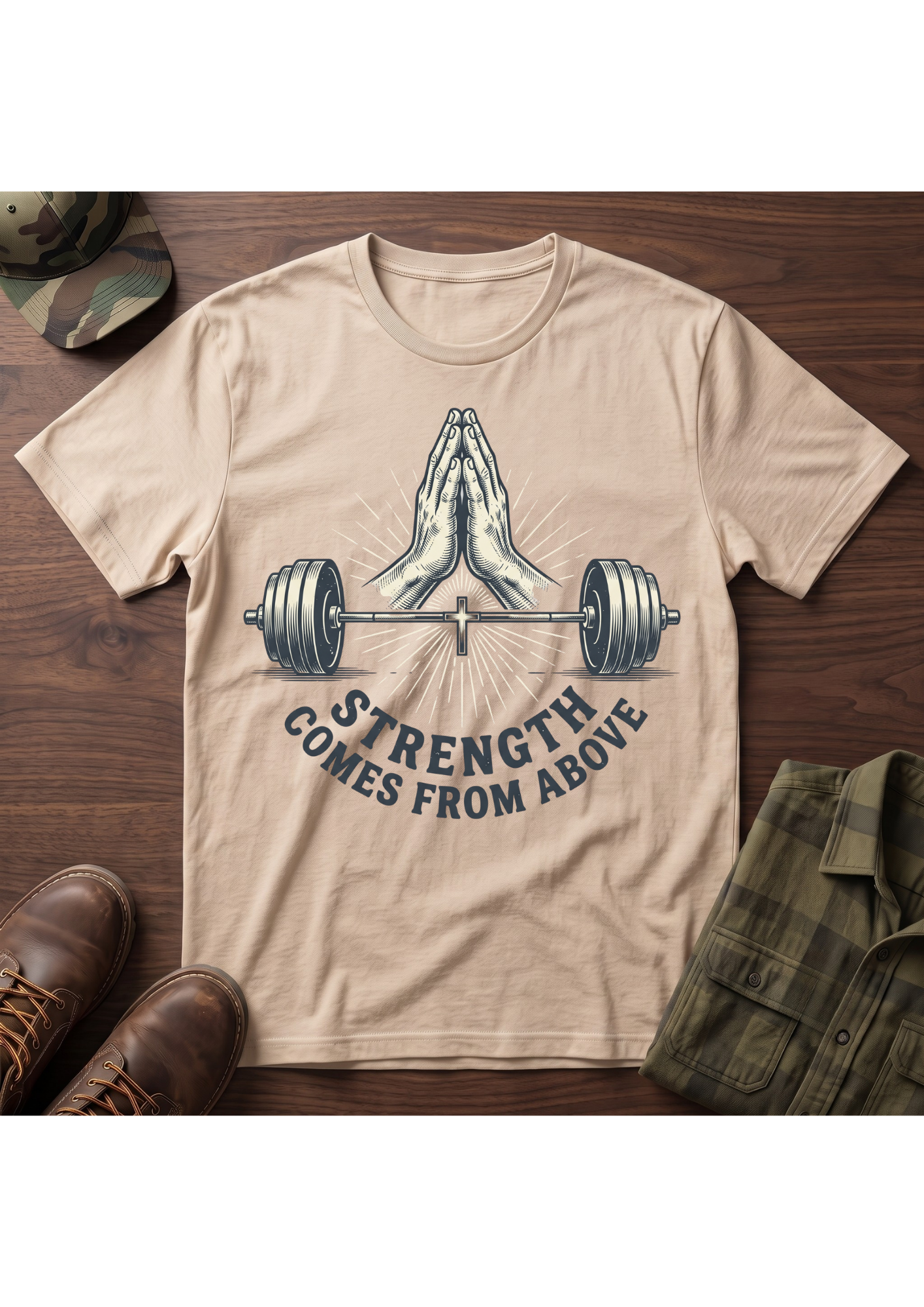 Strength from Above T-Shirt