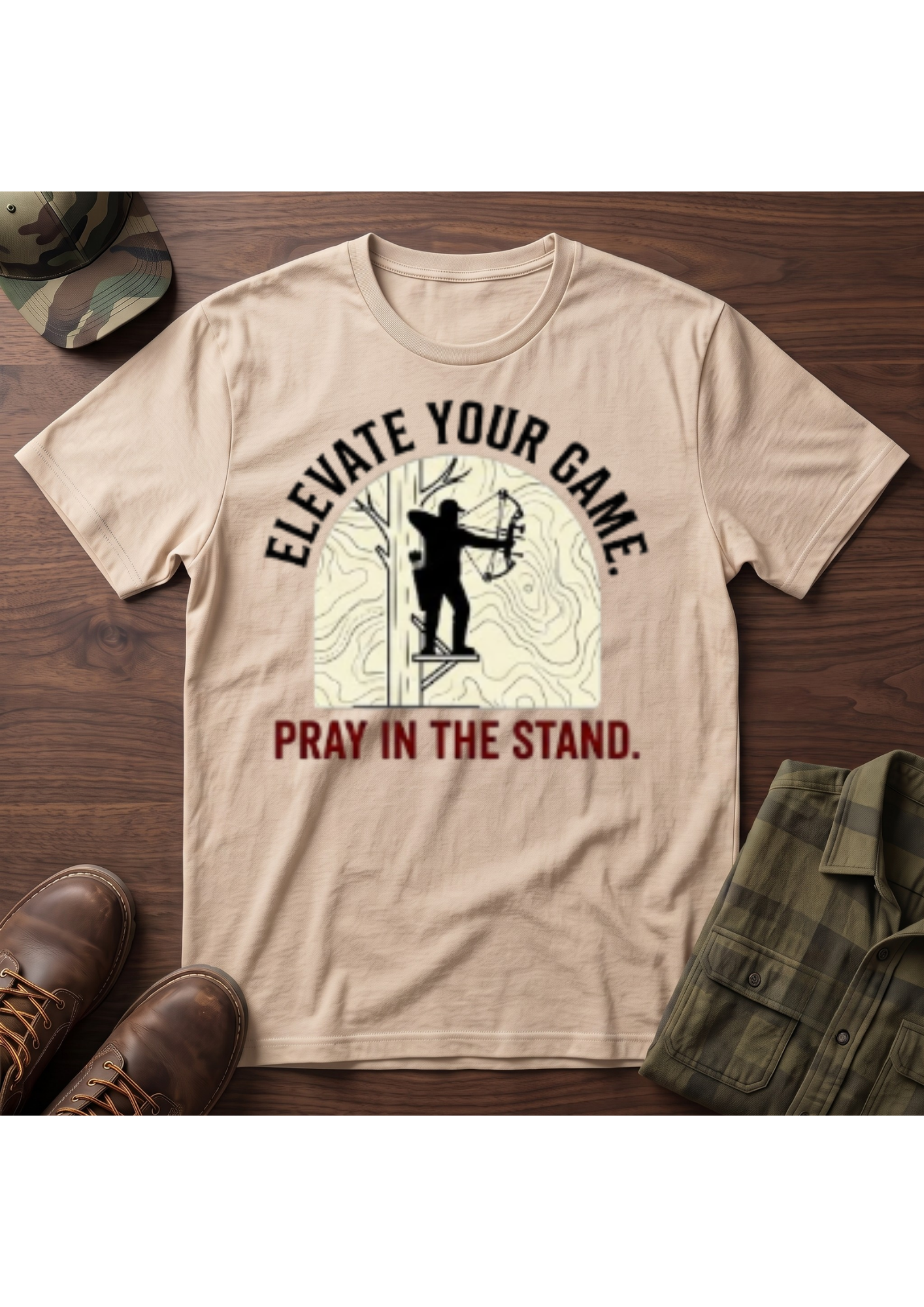 Elevate Your Game, Pray in the Stand T-Shirt