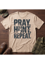 Pray, Hunt, Repeat T-Shirt