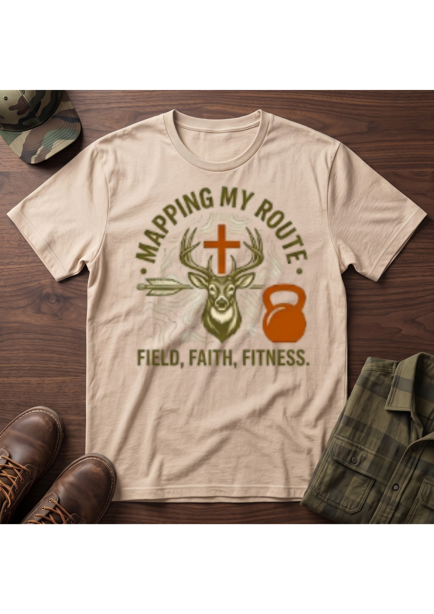 Mapping My Route T-Shirt