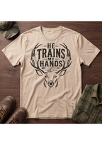 PSALM 18:34 BUCK T-SHIRT