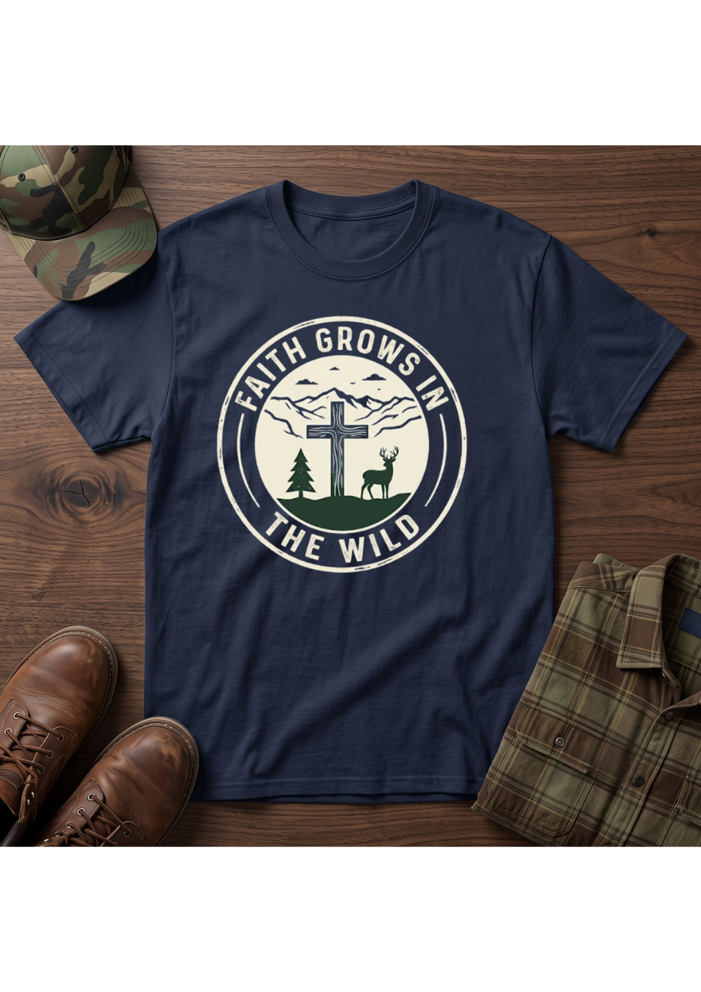 Faith Grows in the Wild T-Shirt