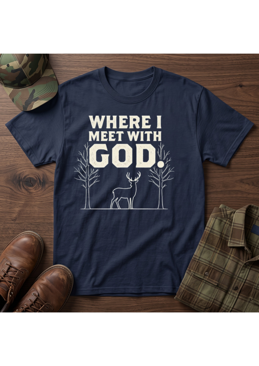 Where I meet with God T-Shirt