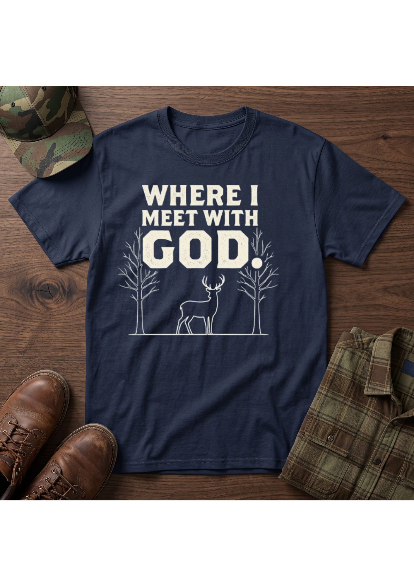 Where I meet with God T-Shirt