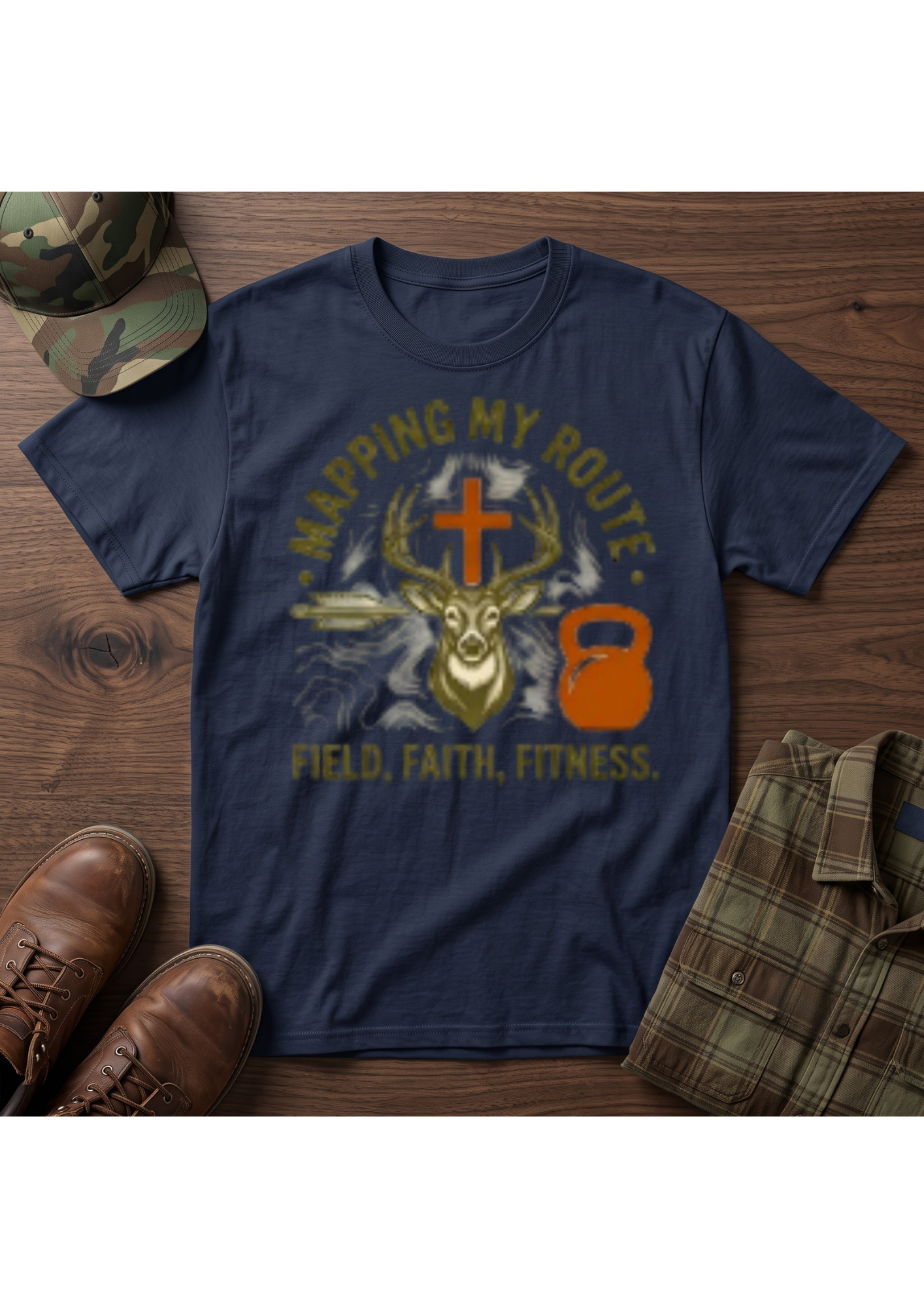 Mapping My Route T-Shirt