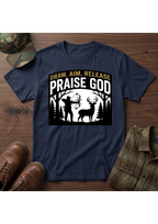 Draw, Aim, Release, Praise God T-Shirt