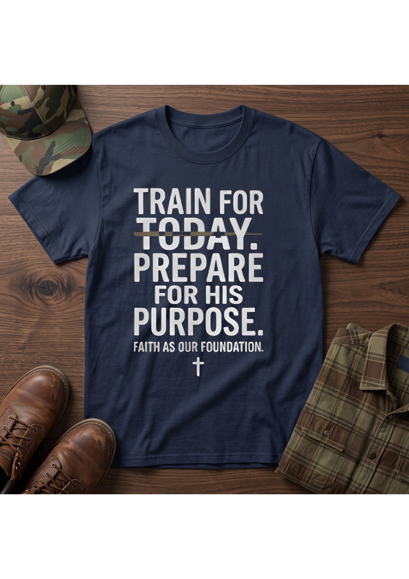 Train for Today, Prepare for His Purpose T-Shirt