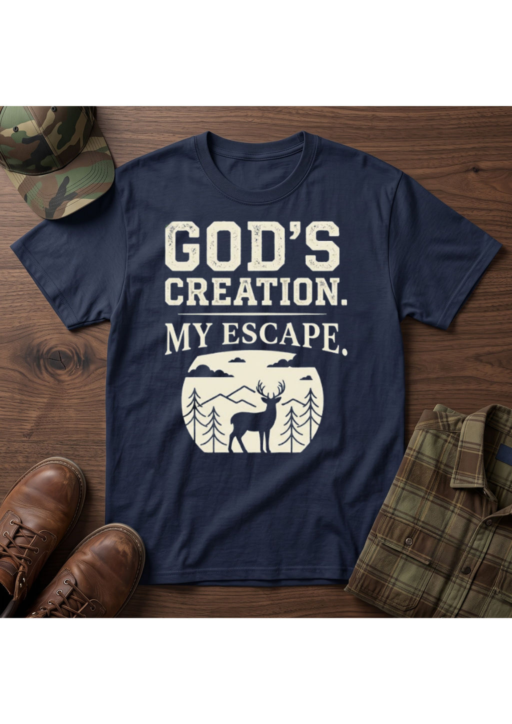 God's Creation, My Escape T-Shirt