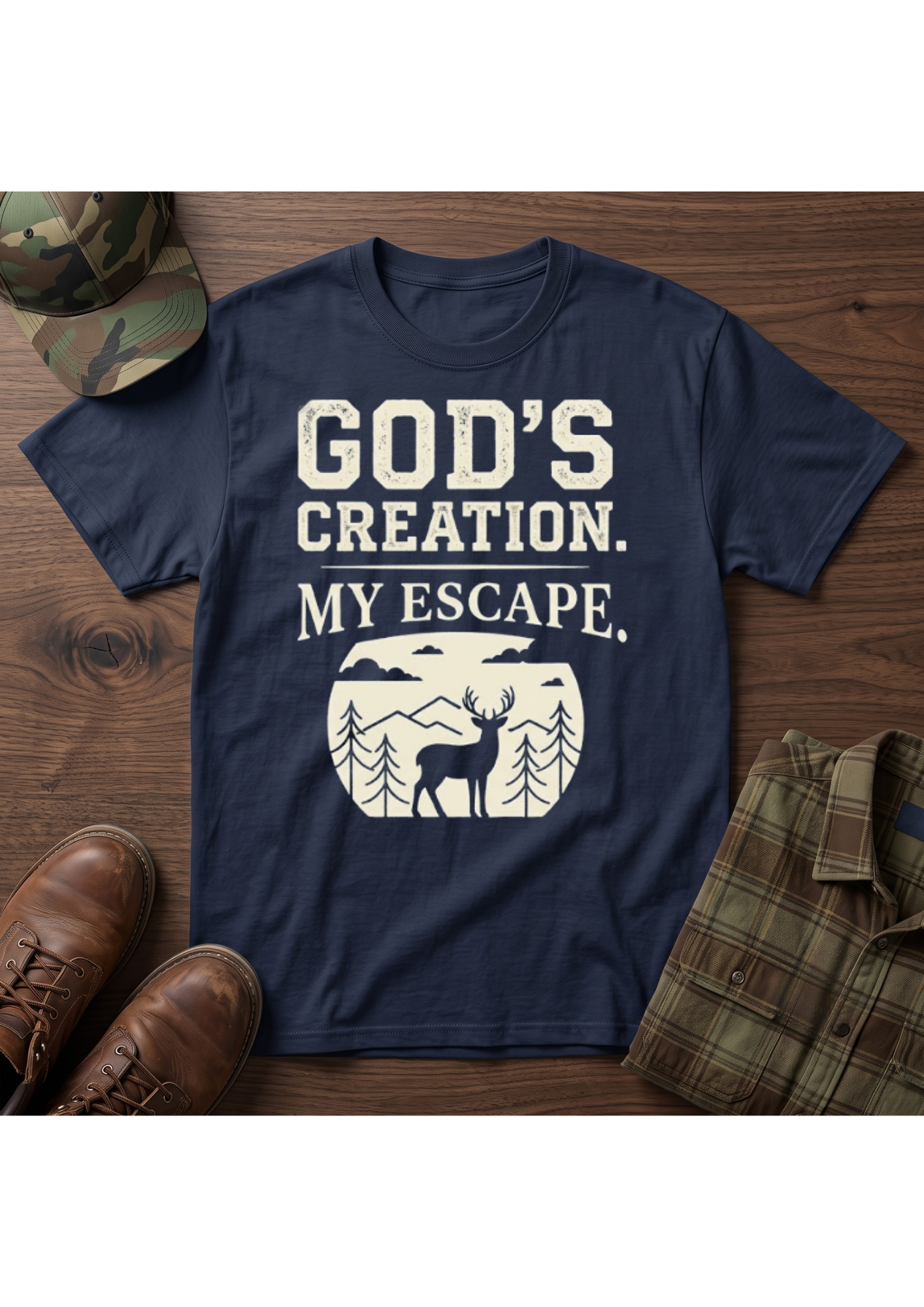 God's Creation, My Escape T-Shirt
