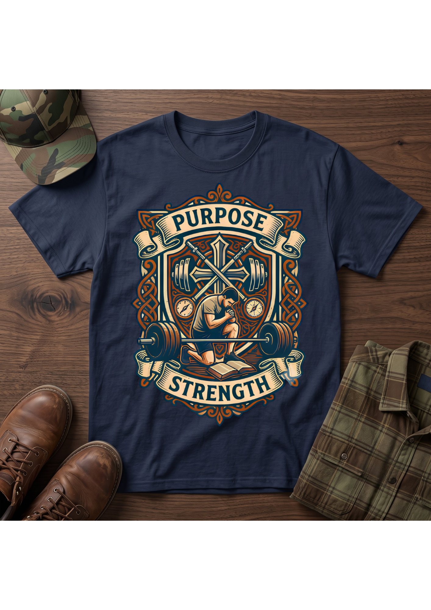 Forged Through Trials Graphic T-Shirt