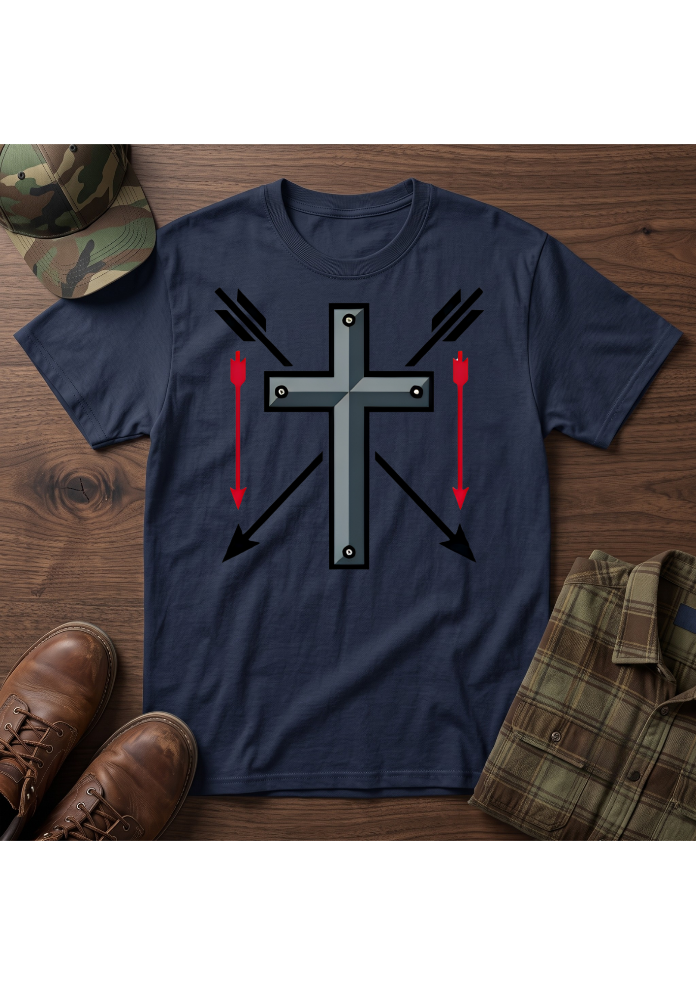 Cross and Arrows T-Shirt