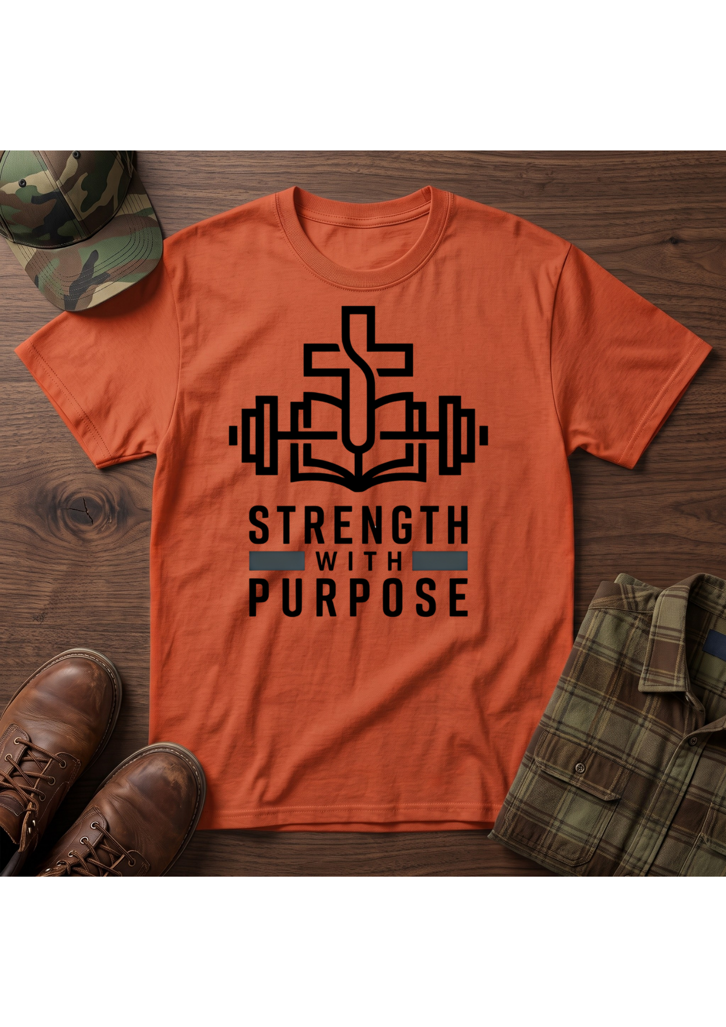 Strength with Purpose Minimalist T-Shirt