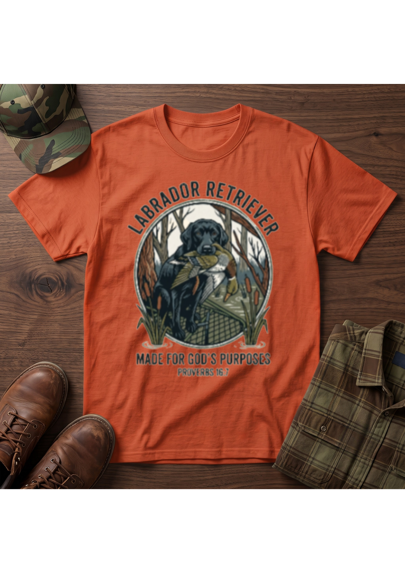 Waterfowl Labrador Retriver T-Shirt