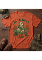 Rise, Kill, Eat Waterfowl Retriever T-Shirt