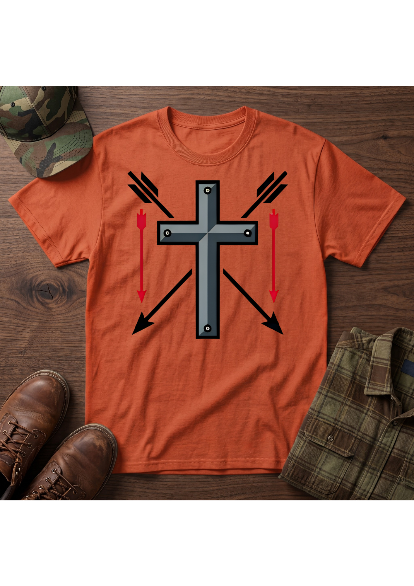 Cross and Arrows T-Shirt
