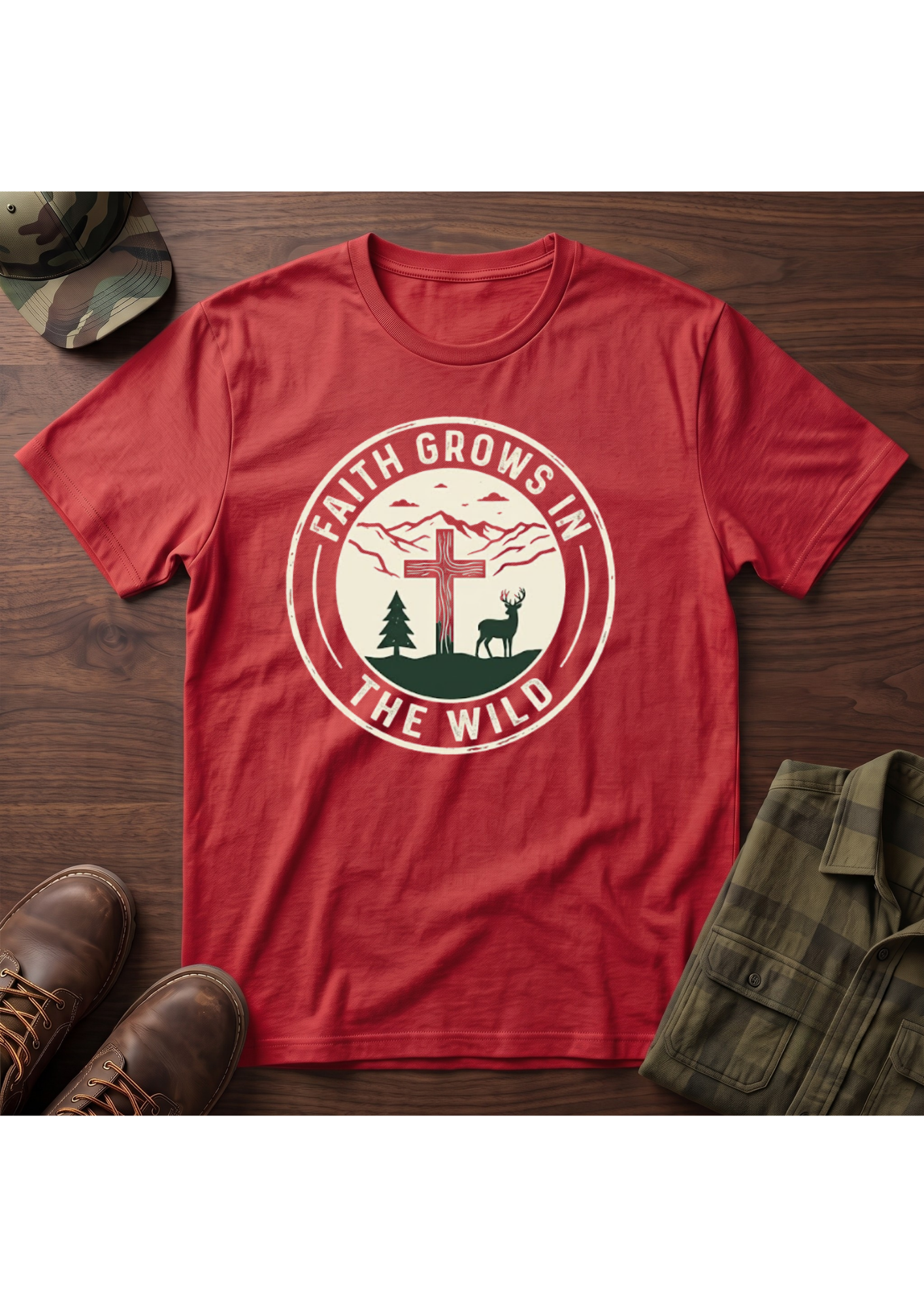 Faith Grows in the Wild T-Shirt