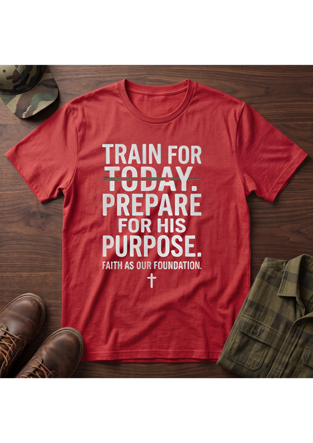 Train for Today, Prepare for His Purpose T-Shirt