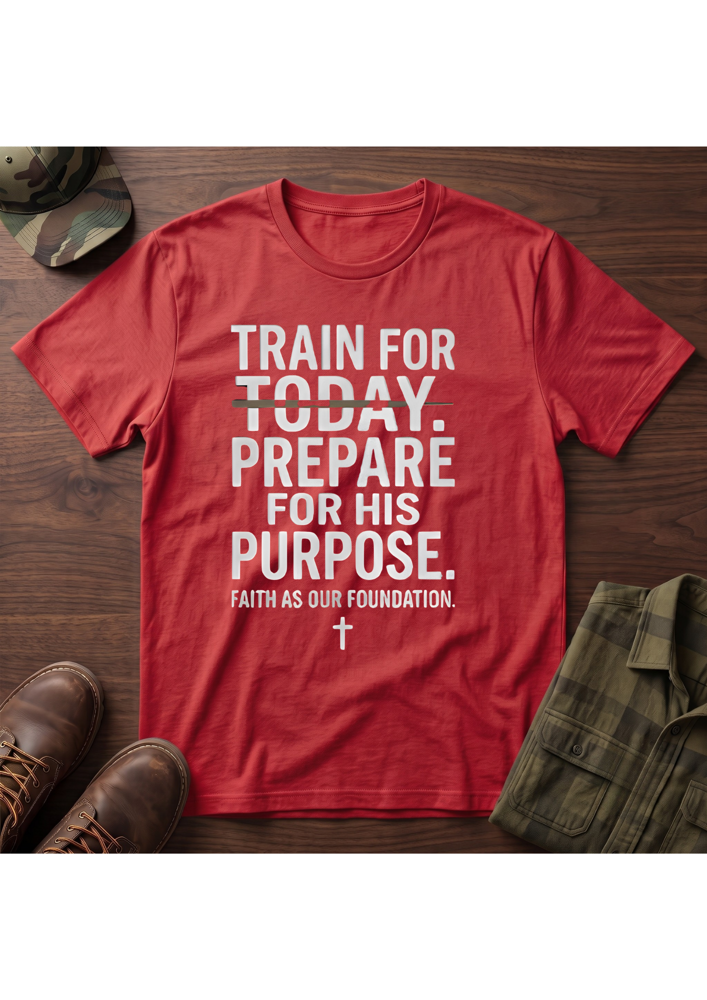 Train for Today, Prepare for His Purpose T-Shirt