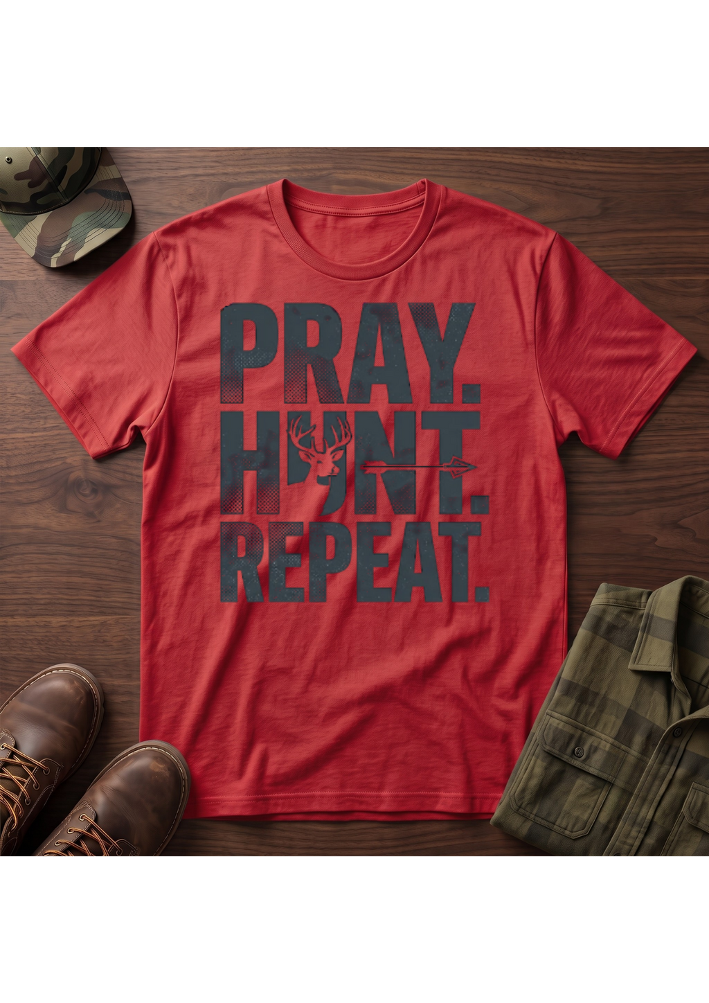 Pray, Hunt, Repeat T-Shirt